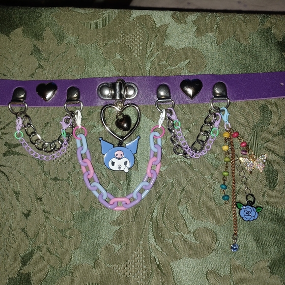 Edgy Purple Kuromi Choker - Picture 7 of 11